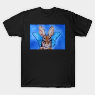 Cute Bunny Butterfly T-Shirt